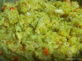 Arroz amarillo con pollo