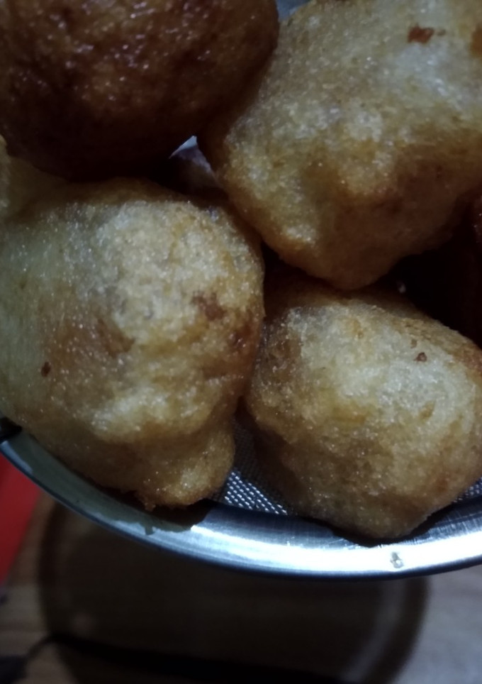 Foto resep Bola bola ubi lumer gula merah