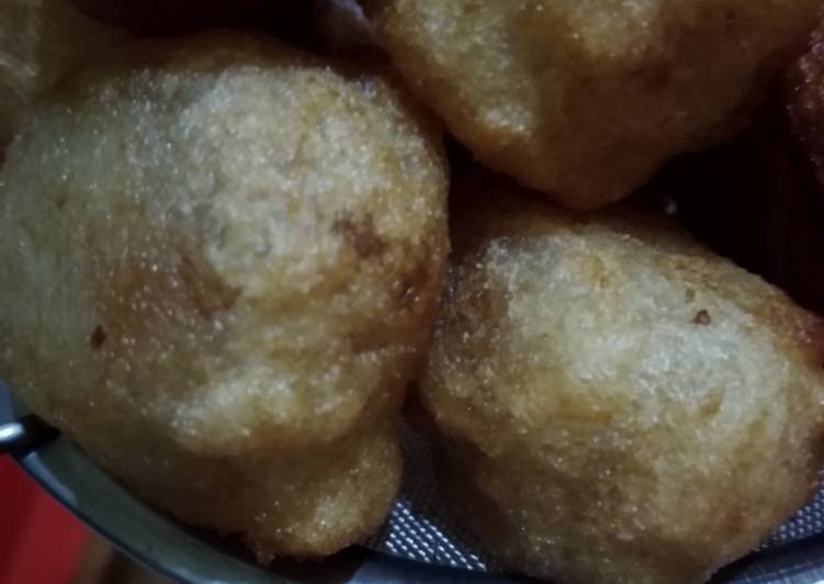 Bola bola ubi lumer gula merah