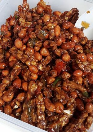 Foto resep Kering tempe kacang