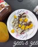 Nutella and Mango Rolls