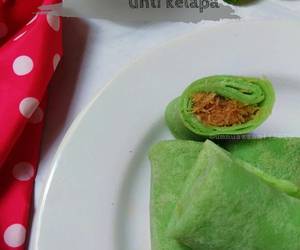 Siap Saji Dadar Gulung Unti Kelapa Enak Sempurna