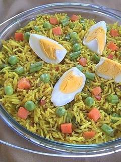 Tina Chakraborty let's Cook দ্বারা ডিম বিরিয়ানি ...