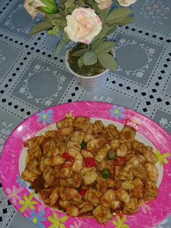 Foto resep Sambel goreng udang tahu