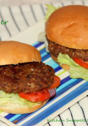 A picture of Veg Burger.