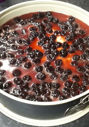 Φωτογραφία της συνταγής Cheesecake κρύα παρασκευή, έτοιμο σε 15'