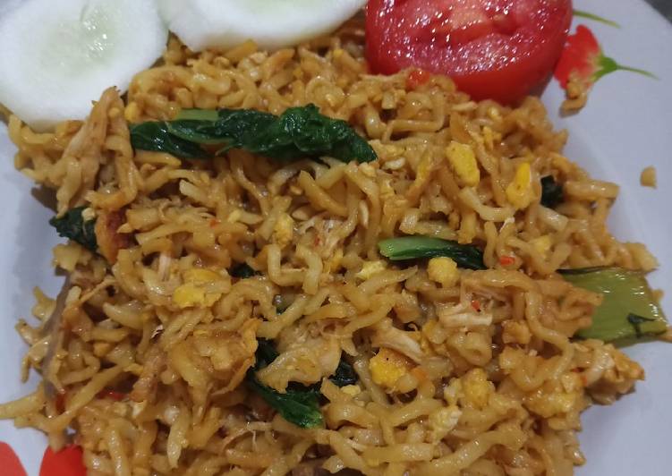 Mie telor goreng pedas 🔥