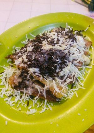Foto resep Pisang bakar coklat keju (teflon)