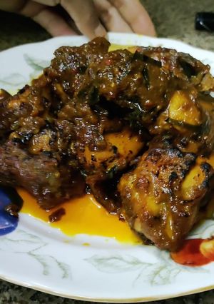 Foto resep Ayam Bakar Daun Jeruk