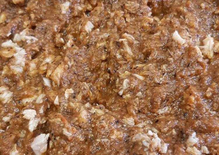 Relleno de champiñón y atún en Mambo, para lasaña