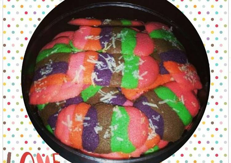 Resep: saat makan malamLidah kucing rainbow