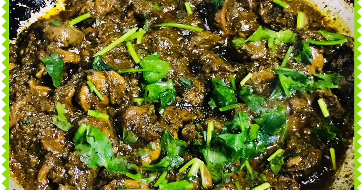Mutton kidneys with gravy Recipe by DROOLSOME MORSEL BY AFREEN WASEEM