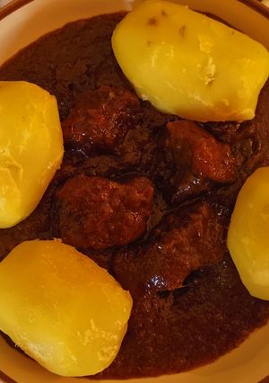 Une photo de Carbonnade Flamande au Cidre