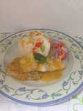 Pescado Frito con Salsa de Maracuyá!