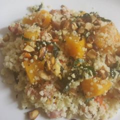 A picture of Couscous salad.