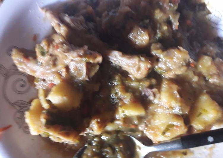 Steps to Make Speedy Yam porridge#pizzasokoto | Satisfyingrecipe.web.app