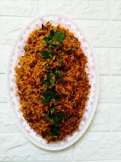 عکسی از دستور ترخون پلو