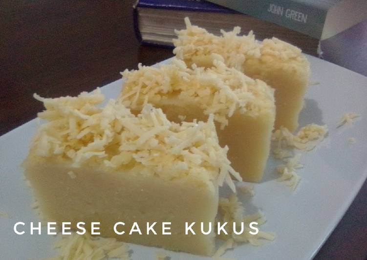 Bahan memasak Cheese Cake Kukus yang praktis