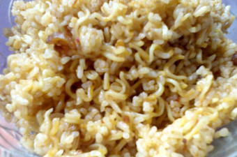Cara Bikin nasi goreng mie kari Wajib Dicoba