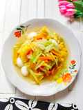 Tumis Labu Siam Jagung Telur Puyuh