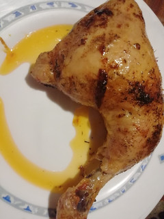 Una foto de Pollo asado fácil