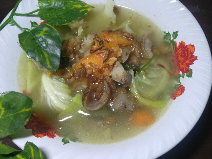 Resep: Sop kikil sayur segar Sederhana Dan Enak