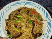 Gambar mie urai jamur