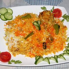 A picture of Bomby baryani 🥰.