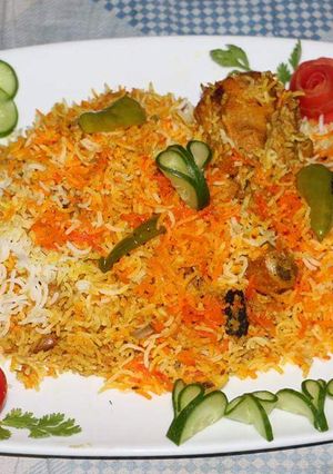 A picture of Bomby baryani 🥰.