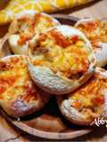 Corn and Tuna Salad Cheese Bread