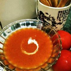 A picture of Cream Of Tomato Soup.