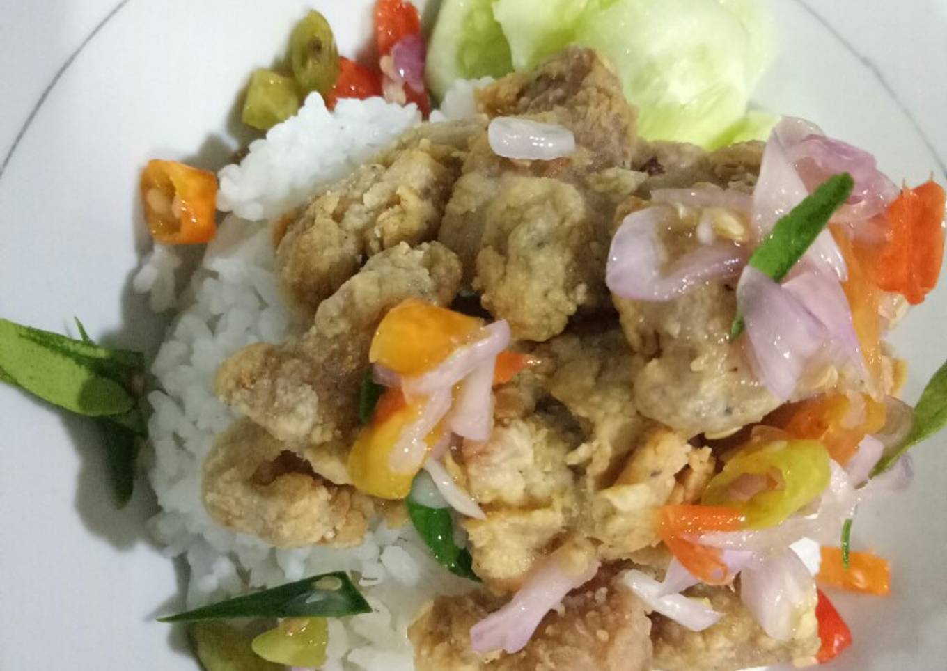 Babi sambal matah