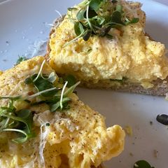 A picture of Ricotta Egg Scramble.