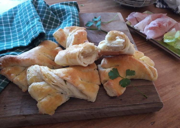 Chiacchiere sfogliate al forno