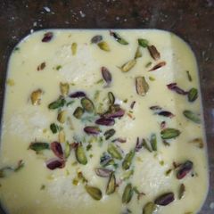 A picture of Rasmalai.