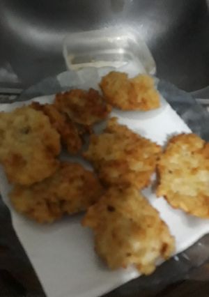 Una foto de Croquetas de arroz con Quaquer