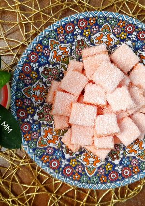عکسی از دستور ژله و مارشمالو