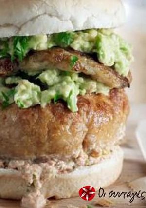Φωτογραφία της συνταγής Côte d'Ivoire Burger. Το Burger της Ακτής Ελεφαντοστού