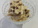 Helado saludable con chips de chocolate