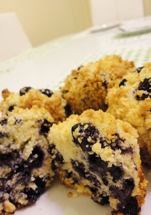 صورة لوصفة مفن بالتوت الأرزق BlueBerry Muffin من مطبخ ماجد