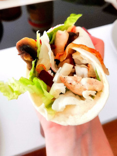 Una foto de Kebab casero