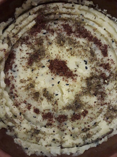 A picture of Mashed potatoes.