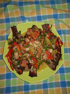 Foto resep Ikan nila siram bumbu tumis