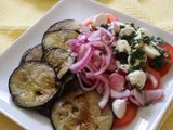 Padlizsán carpaccio