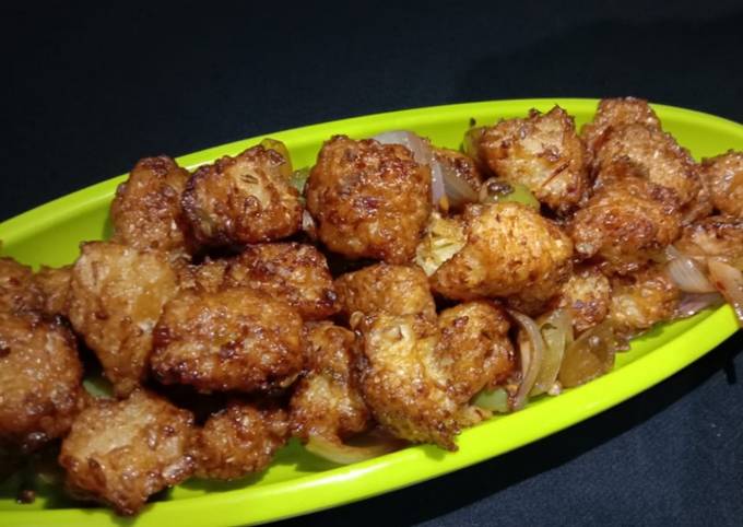 Dry Manchurian Recipe by Tanvi Batra - Cookpad