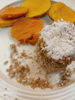 கோதுமை புட்டு வித் மாம்பழம் (Kothumai puttu with maambazham Recipe in Tamil) செய்முறை முக்கிய புகைப்படம்