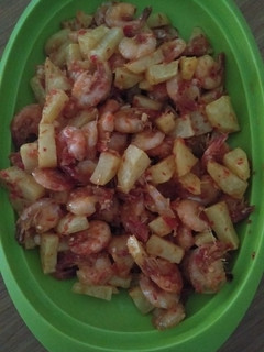Foto resep Udang kentang di balado