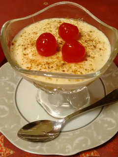 Una foto de Copa de postre de queso