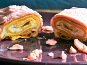 Una foto de cobertura de queso crema