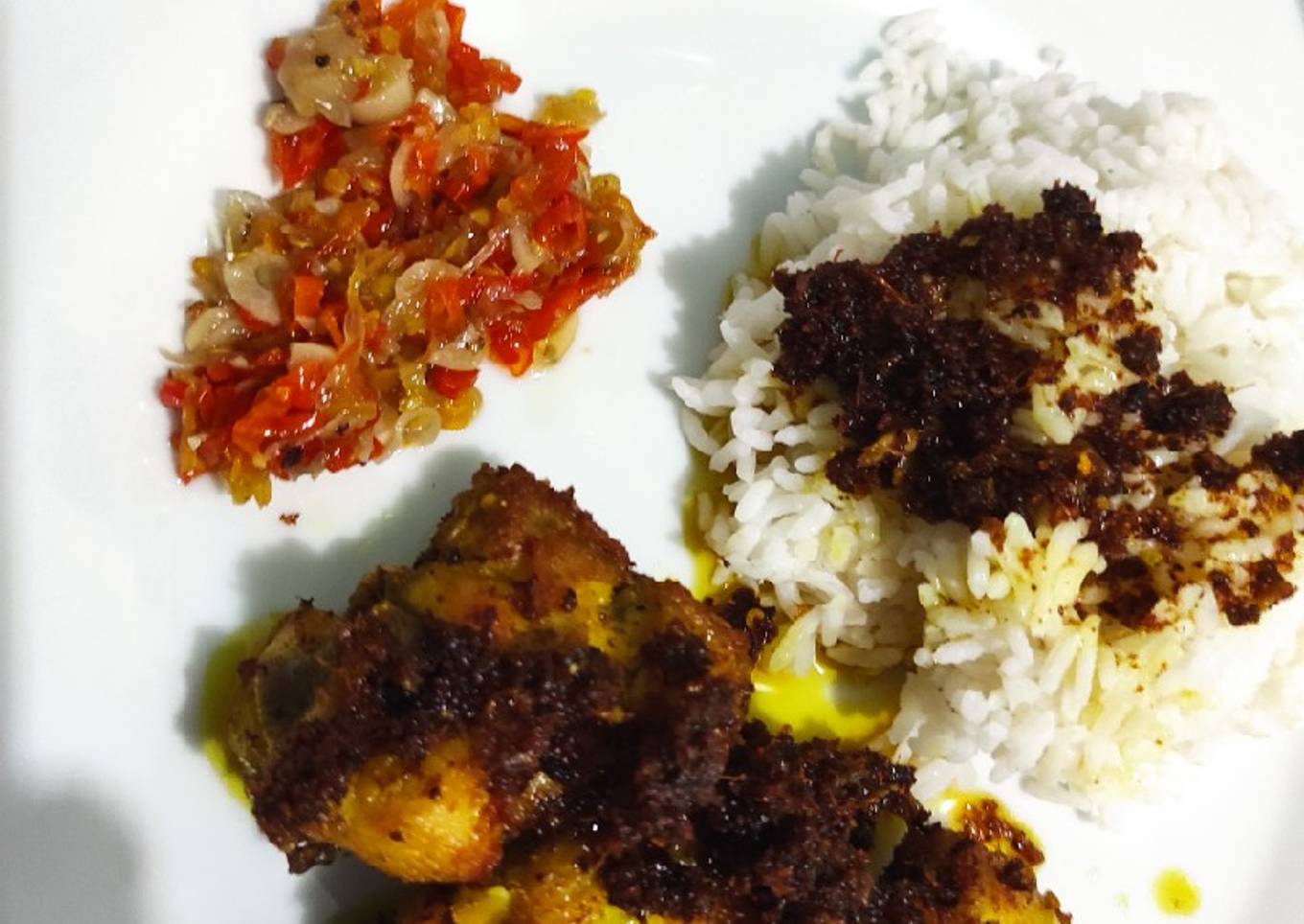 Ayam goreng bumbu bebek madura
